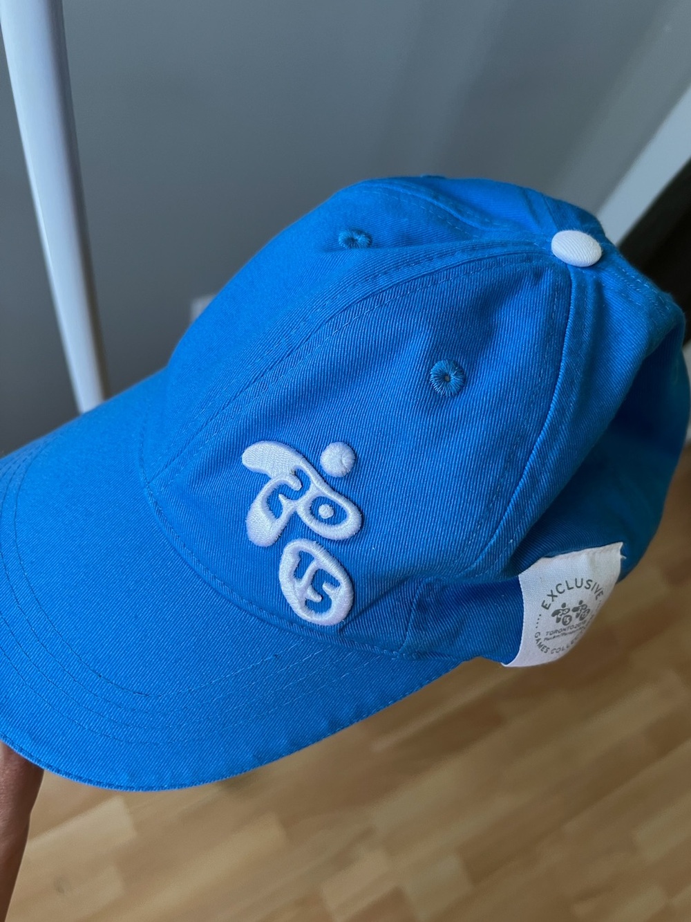 Exclusive Bright Blue Embroidered Baseball Cap
